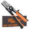 Mutt Tools Professional Snap Lock Punch - Heavy Duty Sheet