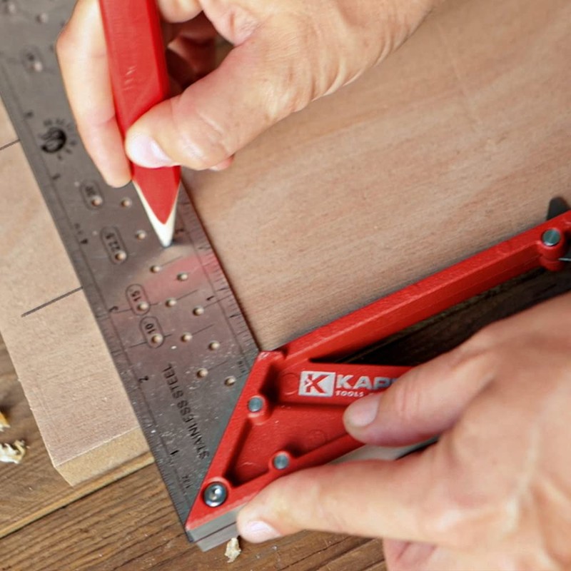 Kapro - 353 Professional Ledge-It Try & Mitre Square -