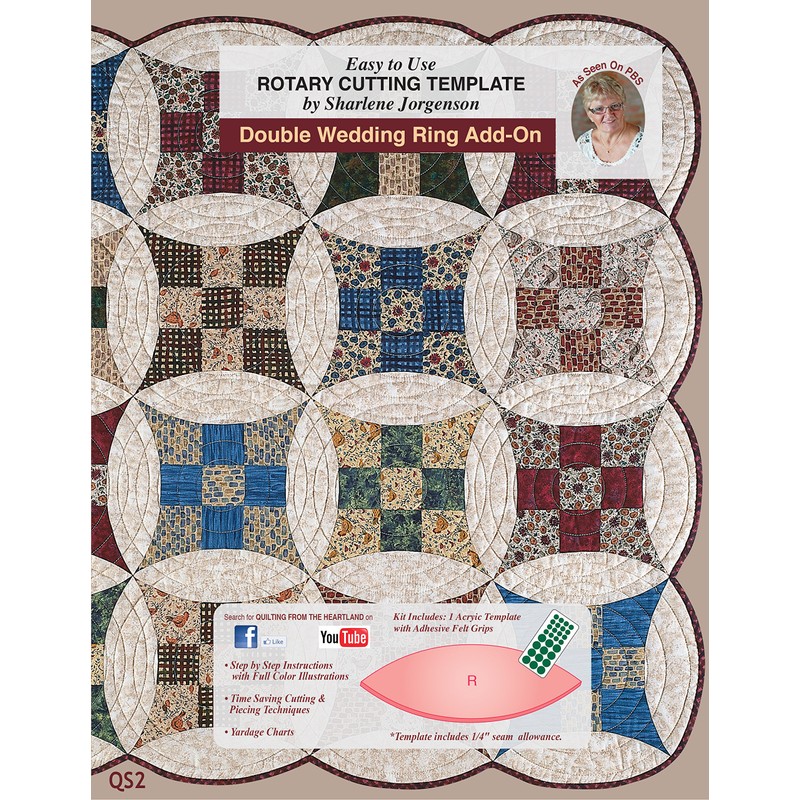 Add On to The Double Wedding Ring Template by Sharlene