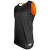 Epic Men's Full-Court 2-Layer Reversible Tank Top Black Basketball Jerseys