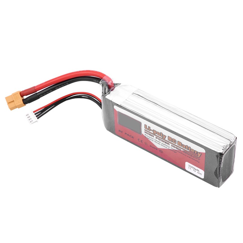 ZOP POWER 3S 11.1V 3500mAh 60C Rechargeable LiPo Battery with