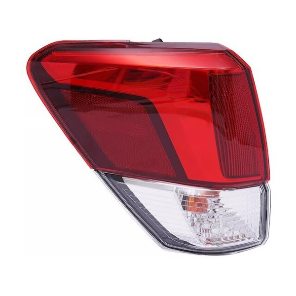 Left Driver Side Outer Tail Light Assembly - LED -
