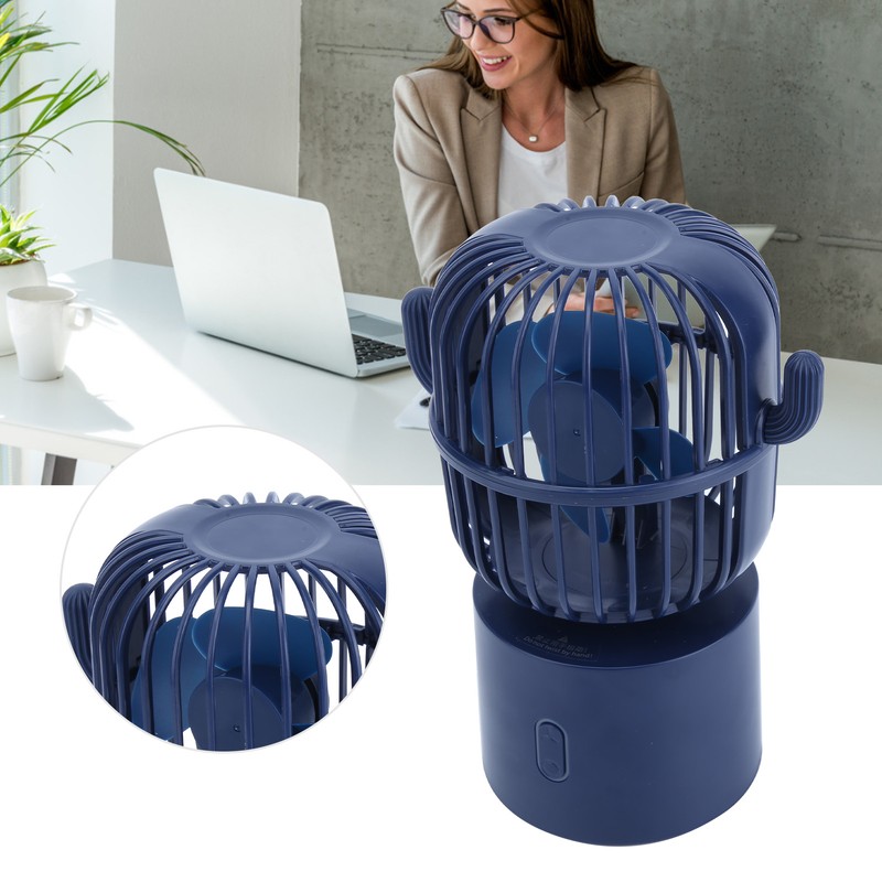 USB Charging Desktop Mini Fan Home Office Travel Portable 3