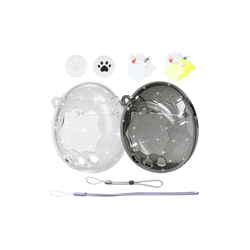 Askuru (2026) Tamagotchi Paradise Tamagotchi Paradise Case, Transparent Cover, Clear,