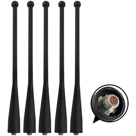 8505241U03 800MHz Flexible Whip Antenna for PR1500 HT1000 MTS2000 XTS1500 XTS2500 XTS3000 XTS5000 MTX850 MTX8250 MT1500 MTX8000 MTX9000 MTX838 MTX800 GTX (5 Piece)