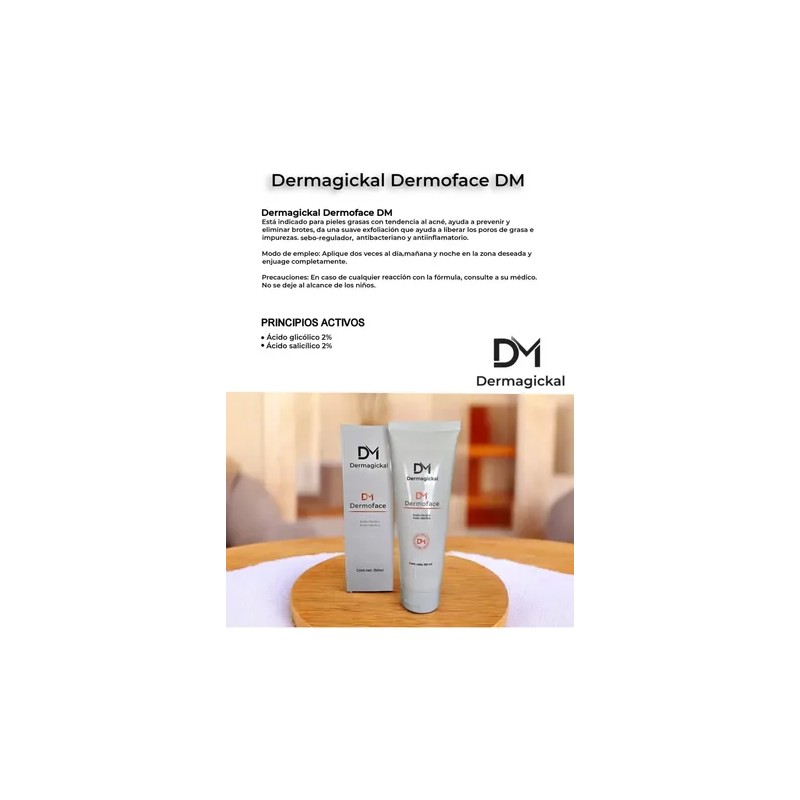 Gel Dermolimpiador Dermoface Dermagickal Cuidado Facial