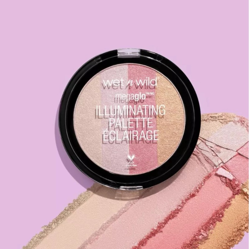 Wet n Wild Set Iluminador Mega Glow Con Brocha