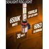 SEALIGHT H8 Fog Light Bulbs, 10000LM H8 H16 Fog Lights