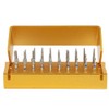 Conjunto de 30 piezas de material dental broca dental carro