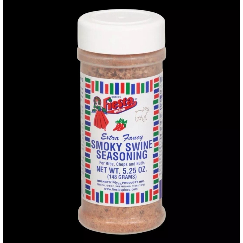 Fiesta Smoky Swine Pork Rub. 5.25oz great for all cuts