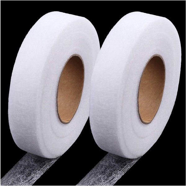 Ailiver Hem Tape for Iron-On 60 Metres Ironing Tape Hem