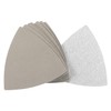 TA-VIGOR 8Pcs 4000 Grit Triangular Sandpaper, 90mm Hook and Loop