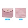 Zaplyte 10 Pack 8x8cm Jewelry Pouches with Snap Button Soft