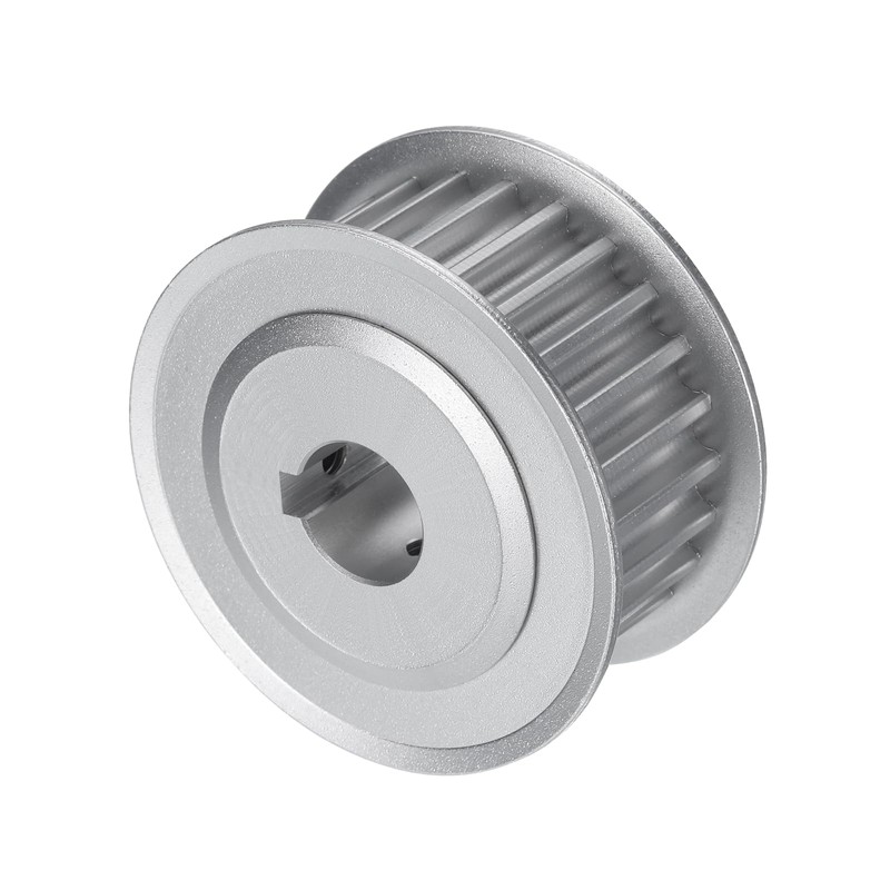 uxcell 5M-25T-1/2B Timing Belt Pulley 1/2" Bore, 25 Teeth Aluminum