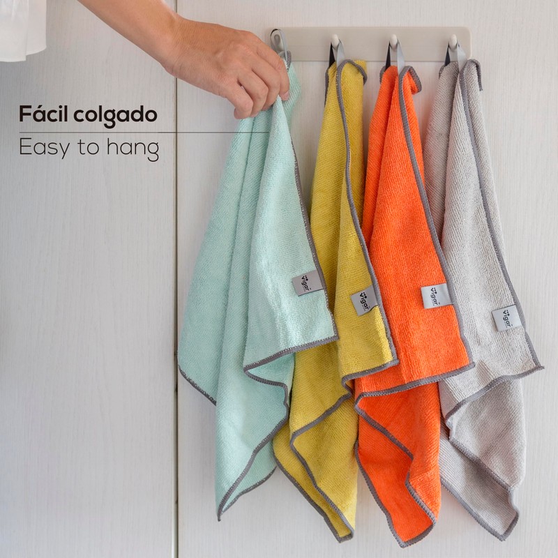 VIGAR Microfibre Cloth - Pack of 4 Units, Microfibre -