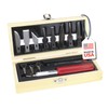 Excel Blades 14-Piece Woodworking Set – Precision Craft Knife Set