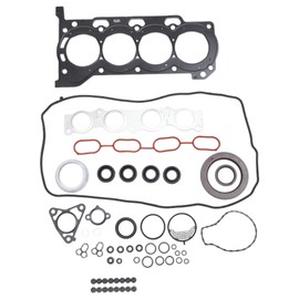 Motoforti Engine Valve Cover Gasket Kit Head Gasket Intake Exhaust Manifold Gasket Set No.11115-37062 for TOYOTA PRIUS 1.8L L4 2010-2020 1 Set Engine Car