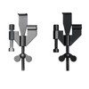 2 Pcs Portable Security Door Lock, Additional Safety and Privacy