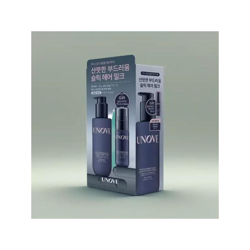 Unove 어노브 프리즈카밍 슬릭 리브인 컨디셔너 150ml+30ml [150ml] Anov Freeze