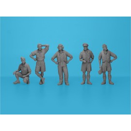 ICM Fitalldoit Caps 1:48 RAF Pilots in Tropical Uniform (1941-45)