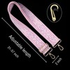 chushui Embroidery Purse Strap,2" Wide Crossbody Replacement Strap,Guitar Style Shoulder