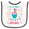 inktastic Colorful Cupcake and Confetti Girls 1st Birthday Baby Terry