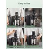 QCen Juicer Machine, 500W Centrifugal Juicer Extractor with 3” Wide