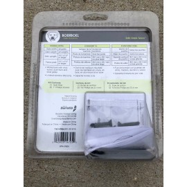 Boerboel Gate Solutions 73014705 Black Gate Stop Steel w/ Silicon Cover NIP