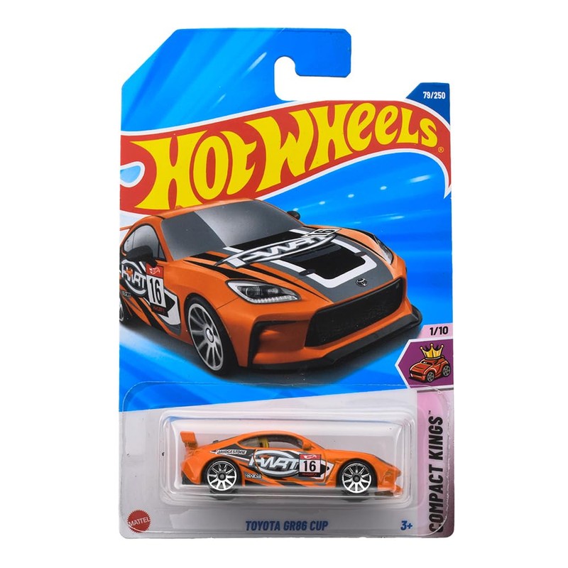 Hot Wheels JFN36 Basic Car Toyota GR86 Cup Vehicle Toy