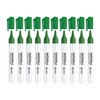 Nataraj 12 x Green Whiteboard Marker Pens 2mm Bullet Tip