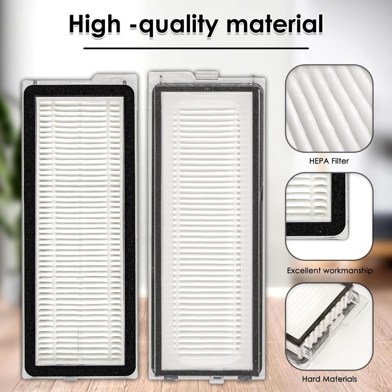 (3 Pack) Q Revo S Replacement HEPA Filter Compatible With
