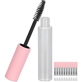 Juego de 10 tubos vacíos de 10 ml para rímel - Botellas reutilizables y portátiles para rímel, ideales para aceites de crecimiento de pestañas caseros, con diseño antifugas y perfectos para viajar.