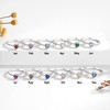 SOLOLIKE Birthstone Rings for Women: S925 Sterling Silver Stacking Birthstones