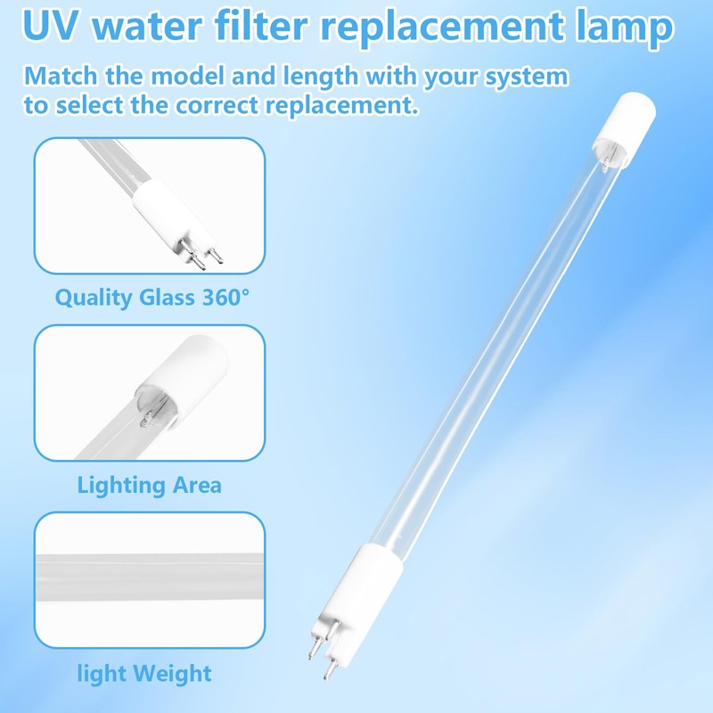 SuperDi S200RL-HO UV Bulb Lamp Replacement Aqua Filter UV System