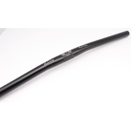 Aluminium Bicycle Handlebar Flat Bar Handlebar for Mountain Bike Single Speed Folding Bike 540-560 mm 5° Black Silver (Black, 560)