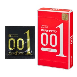 オカモトコンドームズ 【まとめ買いセット】オカモトゼロワン0.01ミリ3個×3箱入