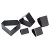 5Pcs Leather Die Cutter Hollow Punching Mold Different Sizes Diamonds