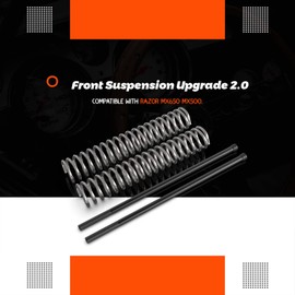Actualización de suspensión delantera 2.0, compatible con Razor MX650 MX500.