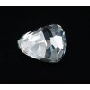 EPIC GEMS-10x10mm White Sapphire Trillion Faceted Cut VVS Loose Gem