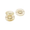 Infinity Decor Solid Brass Modern Style Slimline Bathroom Privacy Thumb