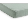 Jollein Jersey Fitted Sheet 60 x 120 cm Ash Green