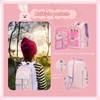 VIDOSCLA Bunny Backpack for Girls Kawaii Girls Backpack for School