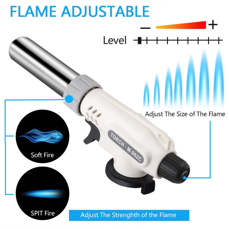 Kitchen Butane Blow Torch Lighter - Culinary Torch Chef Cooking