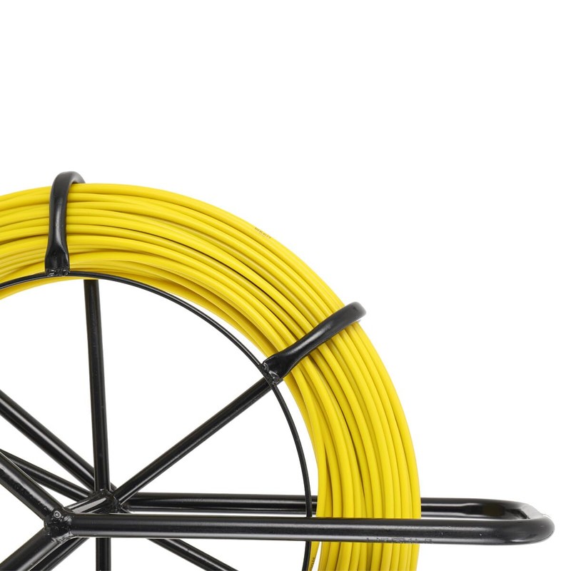 Lfhelper Fish Tape Fiberglass 1/4 328ft Electrical Fishtape, Duct Rodder