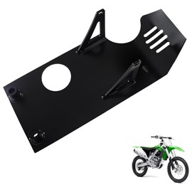 New Olym Aluminum Foot Start Engine Skid Plate for XR50 XR70 Lifan YX SSR110 125 Thumpstar Coolster Apollo Kymco GMX NXD Demonx TaoTaoDB17 50cc 70cc 90cc 110cc 125cc 140cc 150cc Pit Dirt Bike Black