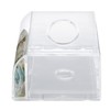 Pacific GLD 58801 Tissue Box Case, Acrylic Underwater Flowers, White