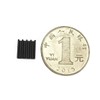 20個のミニヒートシンク8.8x8.8x5 mmアルミニウムブラック
