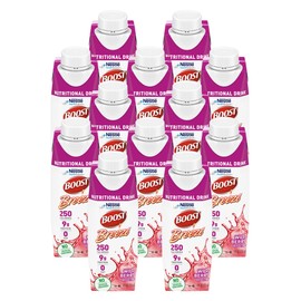 Boost Breeze Nutritional Drink Wildberry, 8 Fl Oz (Pack of 12)