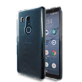 Arrows Be3 F-02L Case, Premium TPU Scratch-Resistant, Shock Absorption, Ultra-thin, Lightweight, Fingerprint, Transparent TPU Soft Case, Arrows Be3 F-02L Protective Cover [Clear 612]