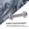 GSTP M8*1.25 Studs Kit Exhaust Studs and Nuts Kit Compatible